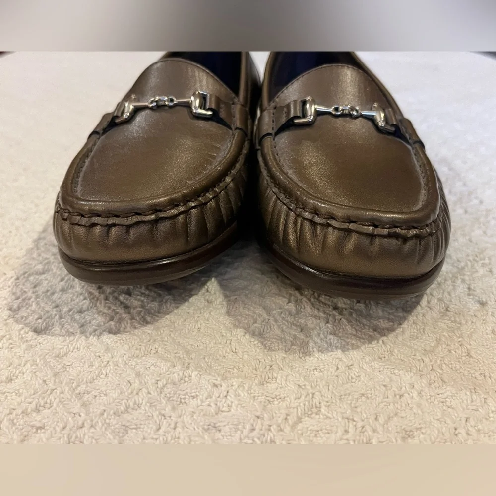 SAS Tripad Metro slip-on loafers /moccasins. Brown pearl, arch support. NWOT. 8